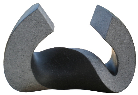 Bild Skulptur Roya 24 aus schwarzem Marmor